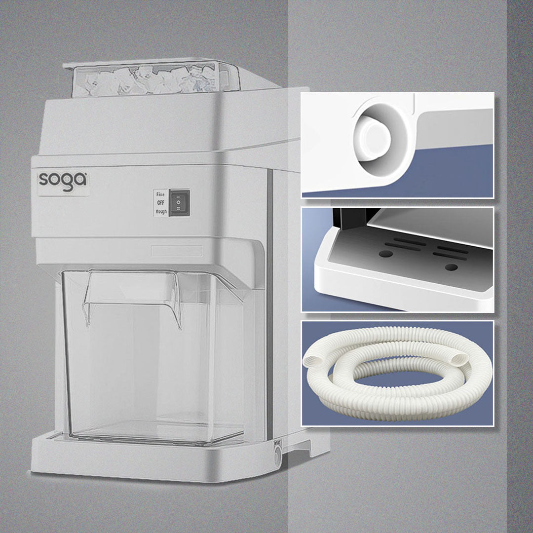 White Electric Ice Shaver