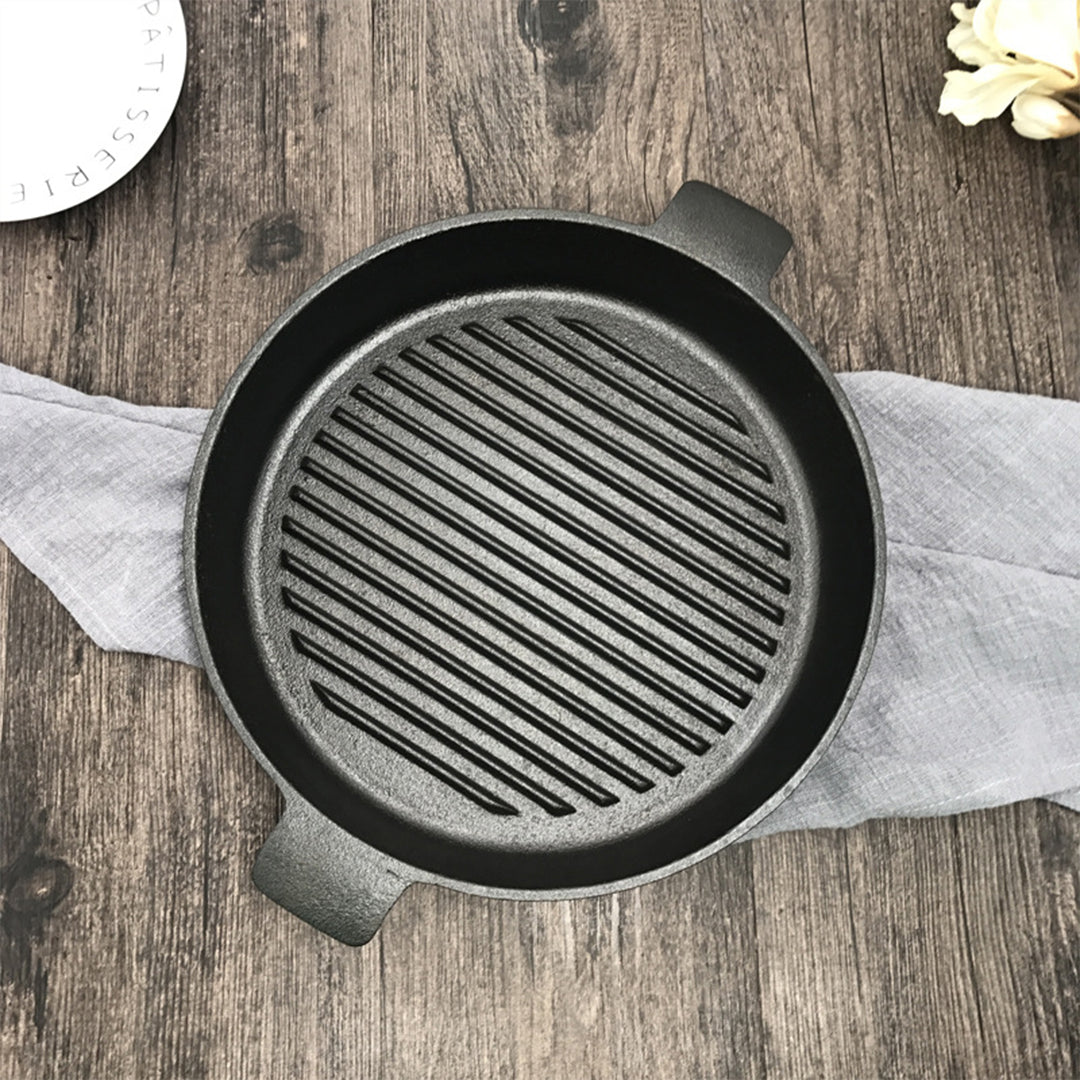 Sizzle Platter Frying Pan with Handle