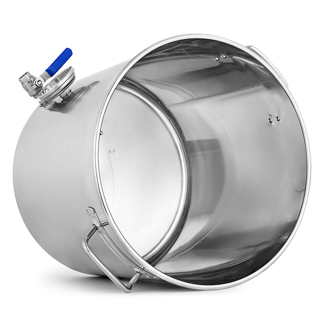 SOGA Stainless Steel Brewery Pot 71L With Beer Valve 45*45cm