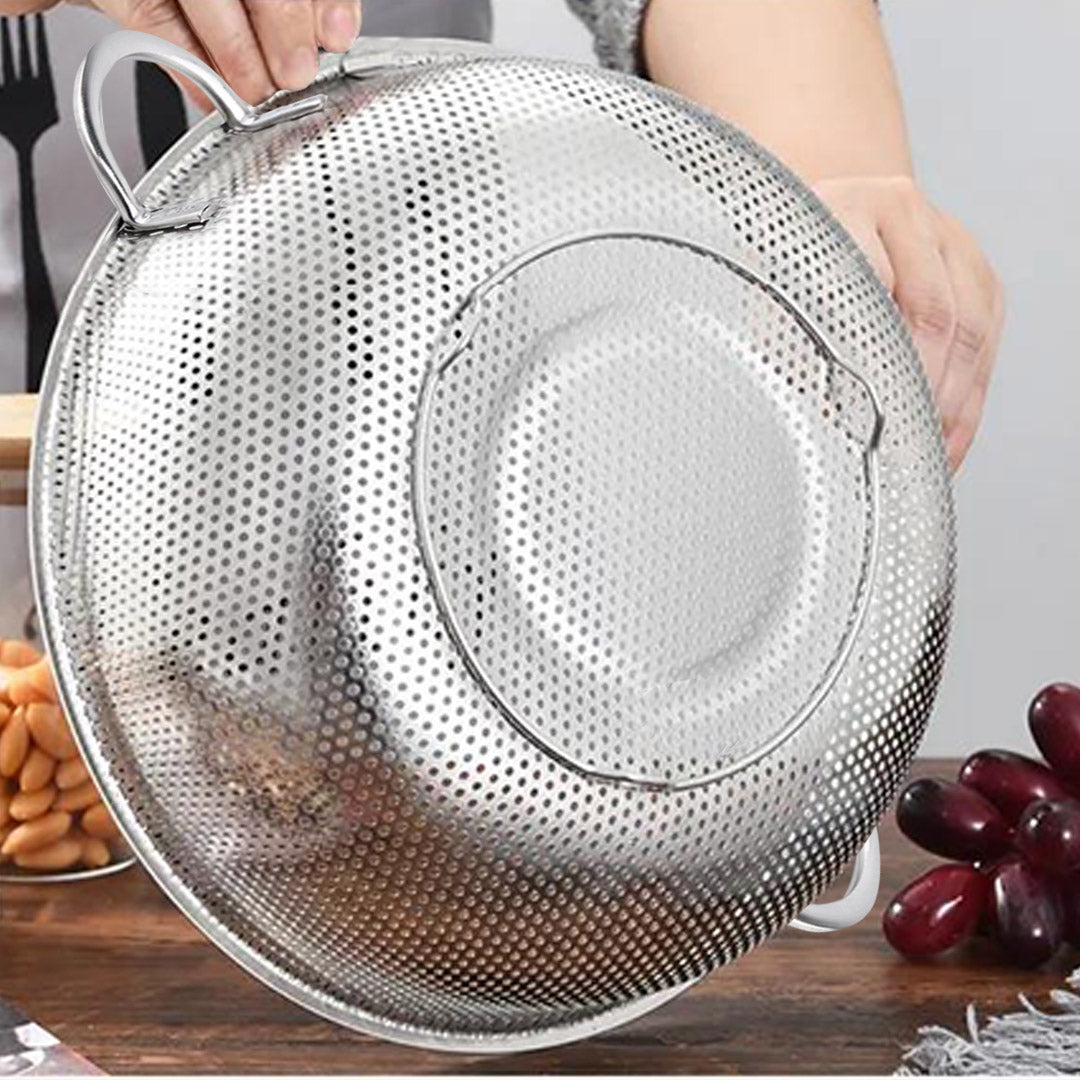 Stainless Steel Colander Set