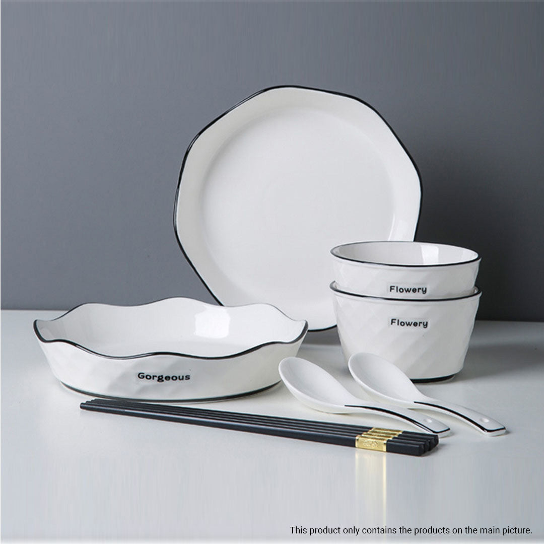 Ceramic Dinnerware Bowl Set