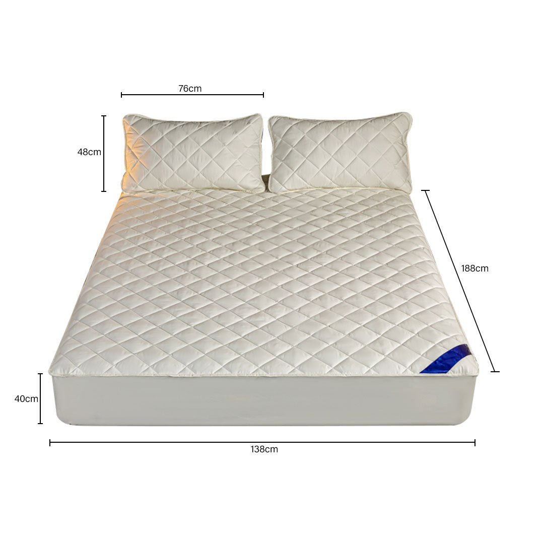 Mattress Cover Set With Pillow Case