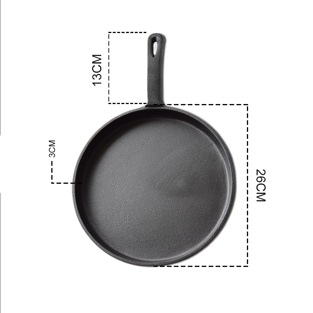 Round Griddle Frying Pan