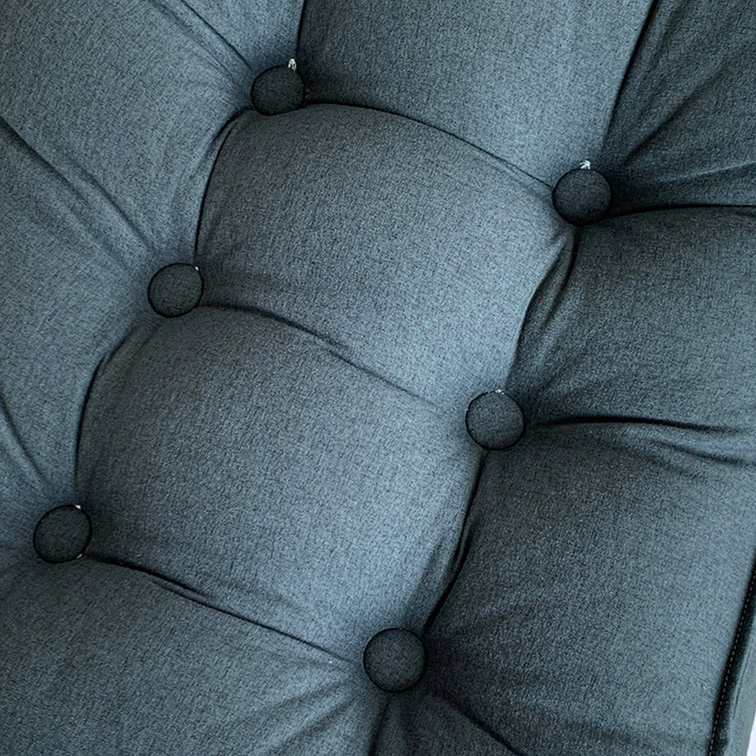 SOGA 4X 60cm Grey Triangular Wedge Lumbar Pillow Headboard Backrest Sofa Bed Cushion Home Decor