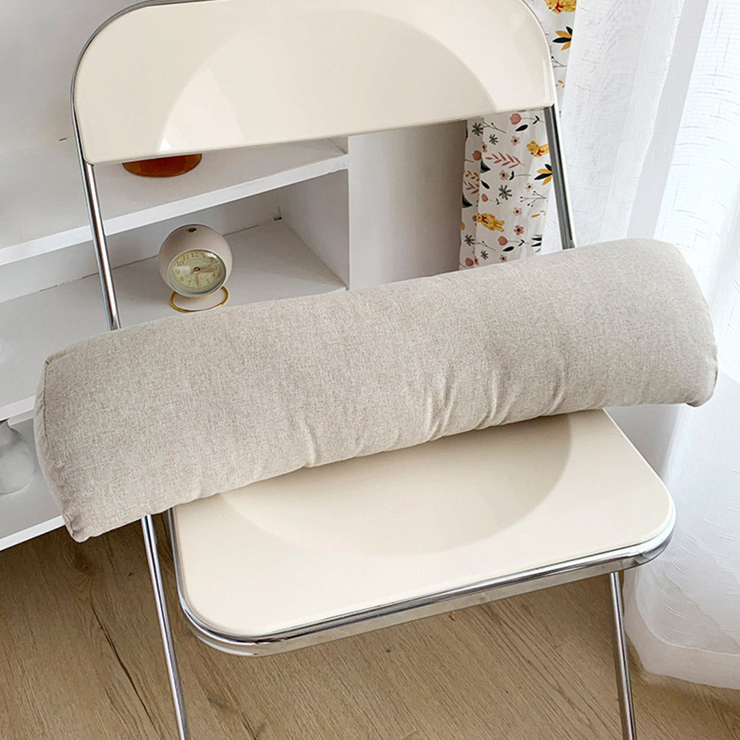 SOGA 4X 45cm White Triangular Wedge Lumbar Pillow Headboard Backrest Sofa Bed Cushion Home Decor