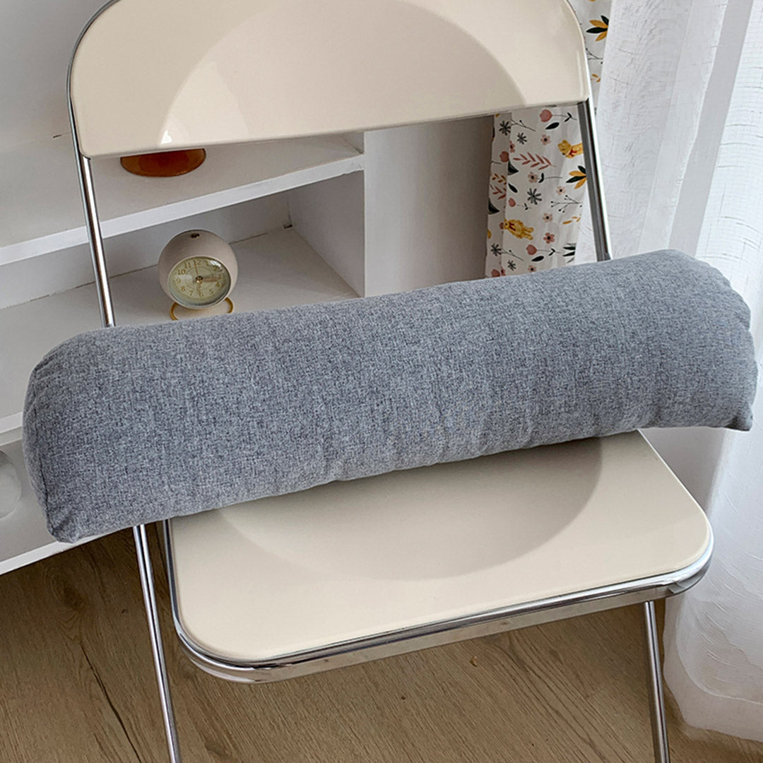 SOGA 4X 45cm Silver Triangular Wedge Lumbar Pillow Headboard Backrest Sofa Bed Cushion Home Decor