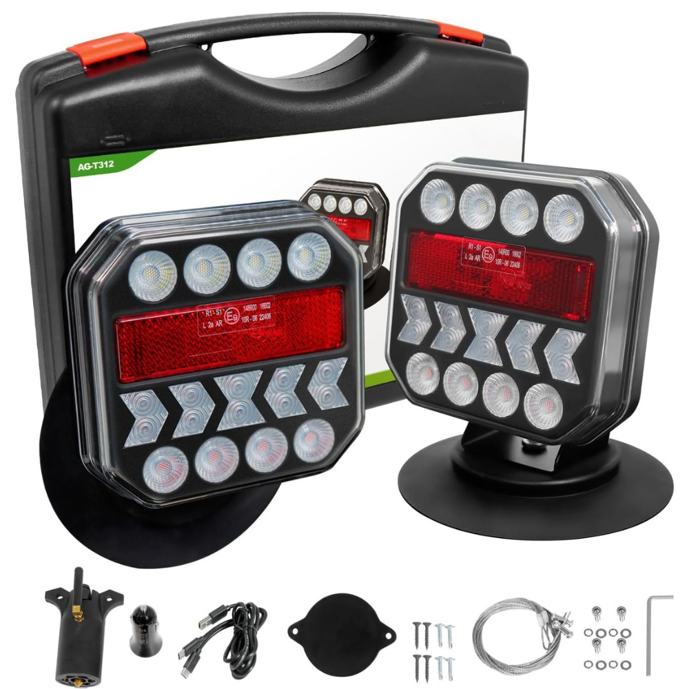 Magnetic Wireless Trailer Light Kit
