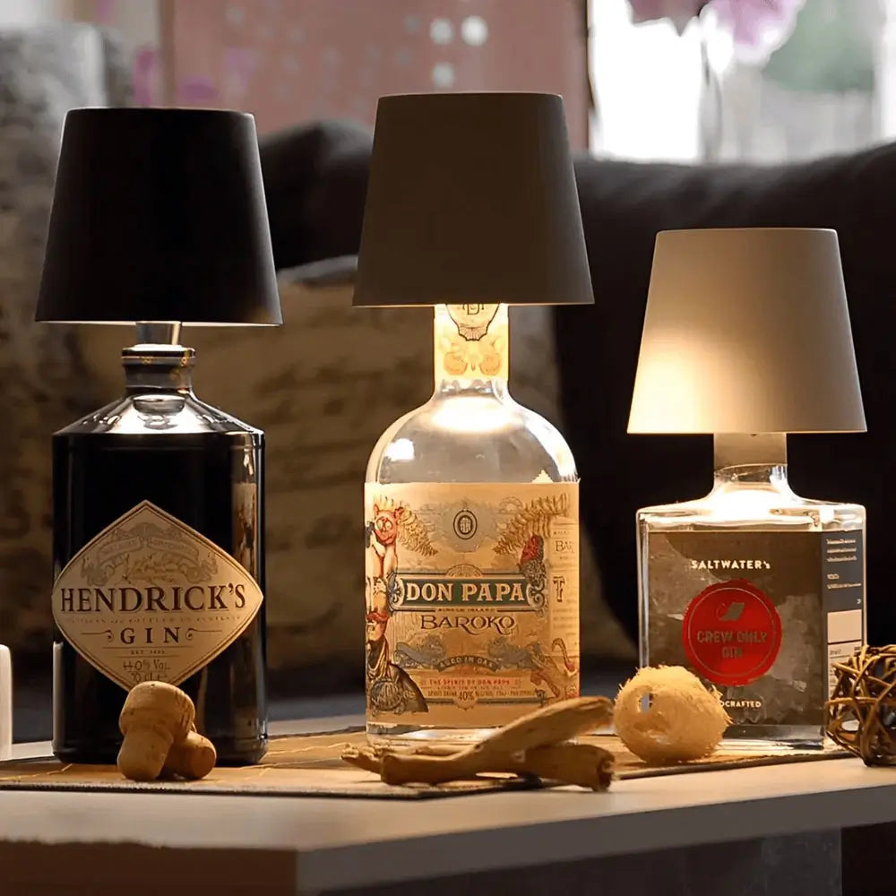 Cordless Bottle Glow Lamp