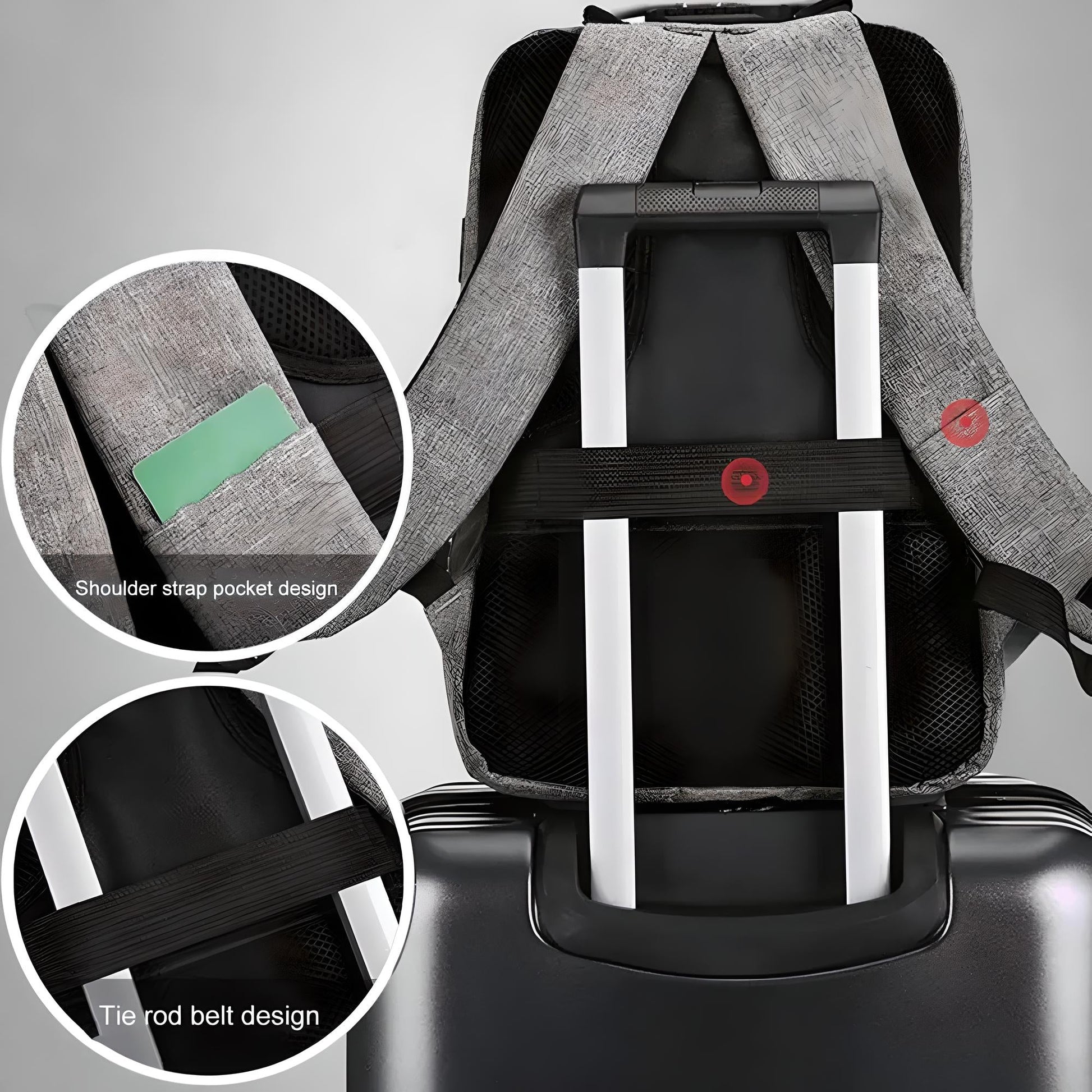 Sleek Anti-Theft Backpack