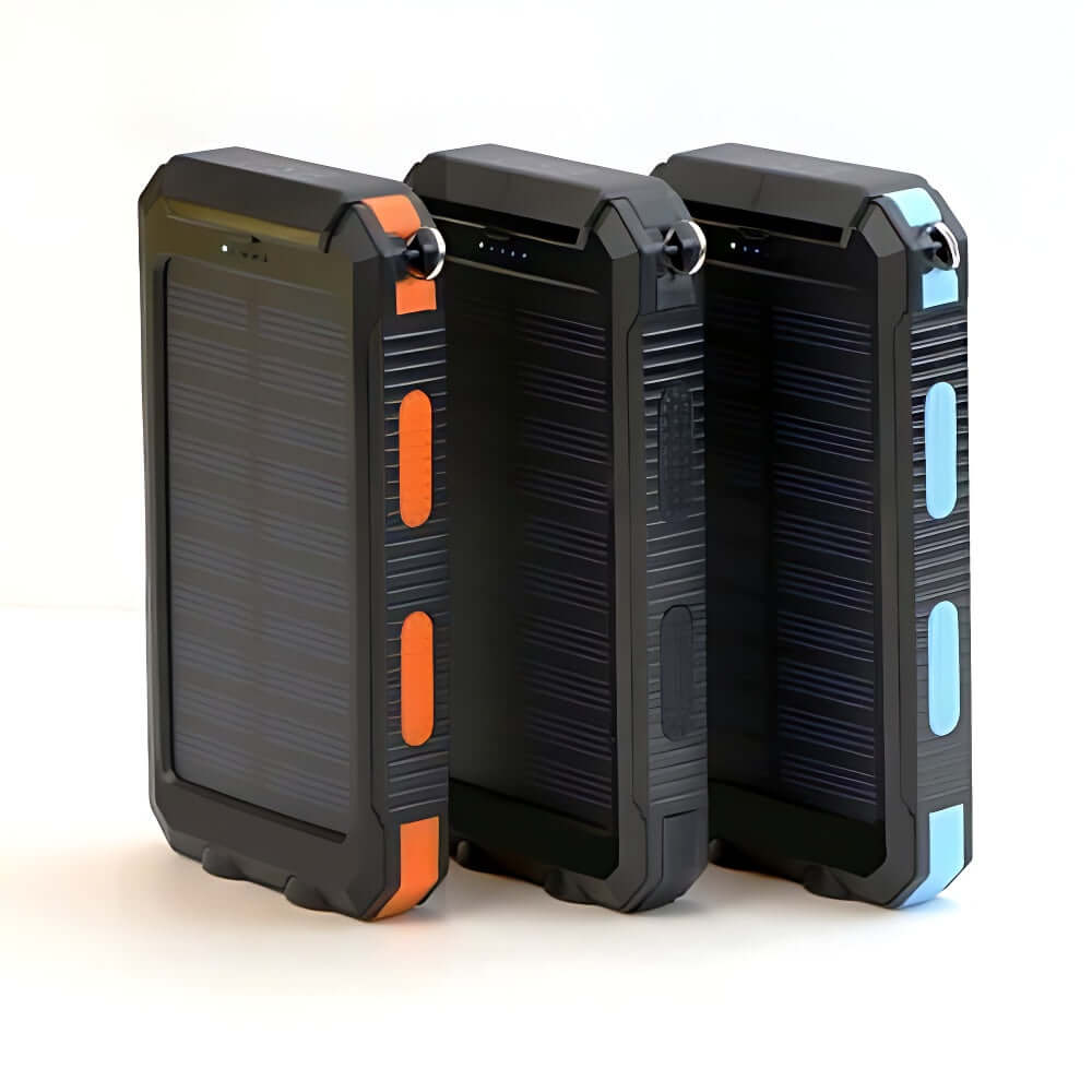 Portable Waterproof Solar Power Bank (10,000 mAh & 20,000 mAh) | Phone Charger