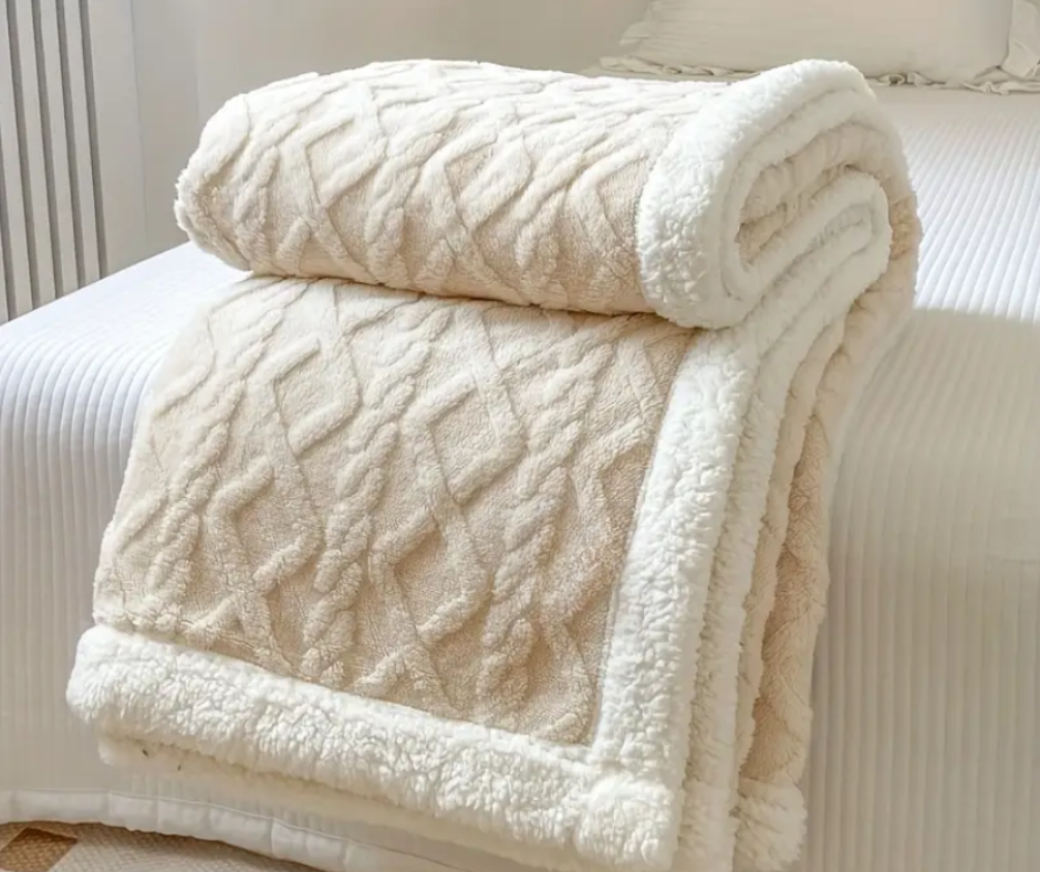 Reversible Throw Blanket