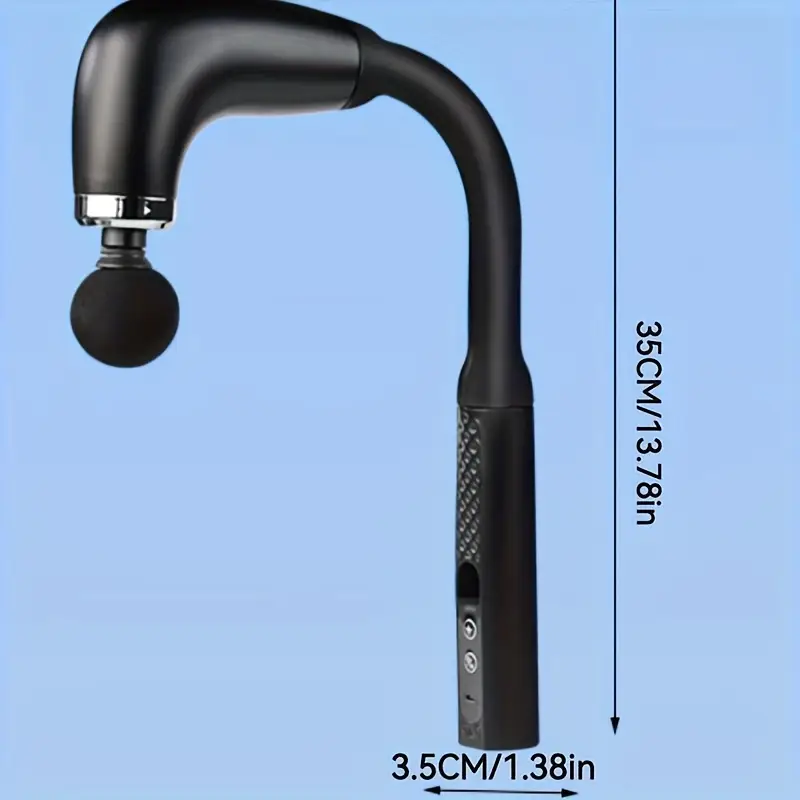 Curved Handle Massage Gun