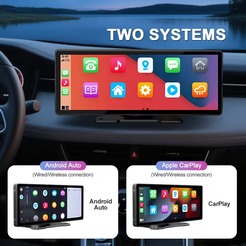 10" CarPlay With DashCam