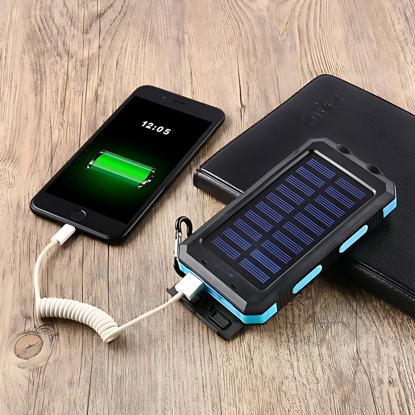 Portable Waterproof Solar Power Bank (10,000 mAh & 20,000 mAh) | Phone Charger