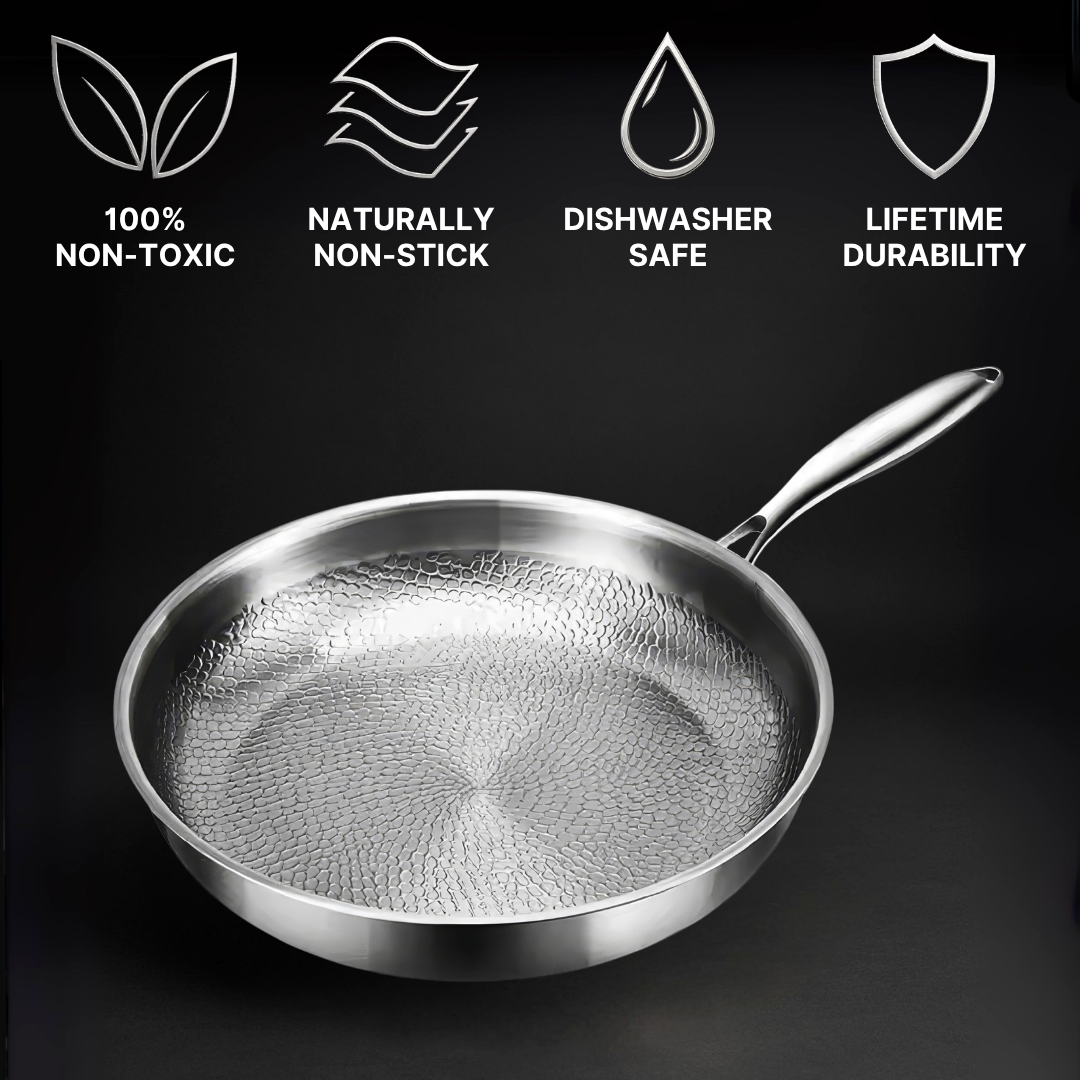 Titanium Hammered Pan
