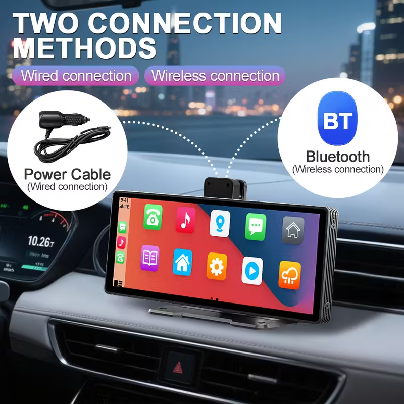 10" CarPlay With DashCam