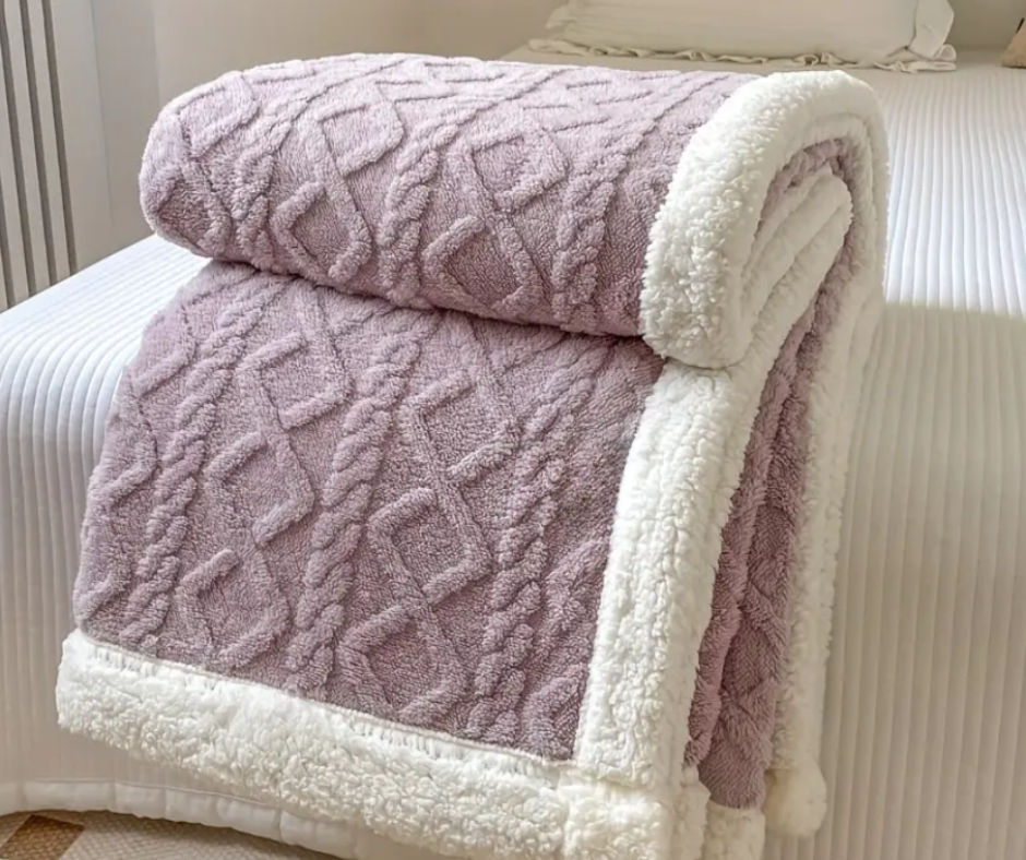 Reversible Throw Blanket