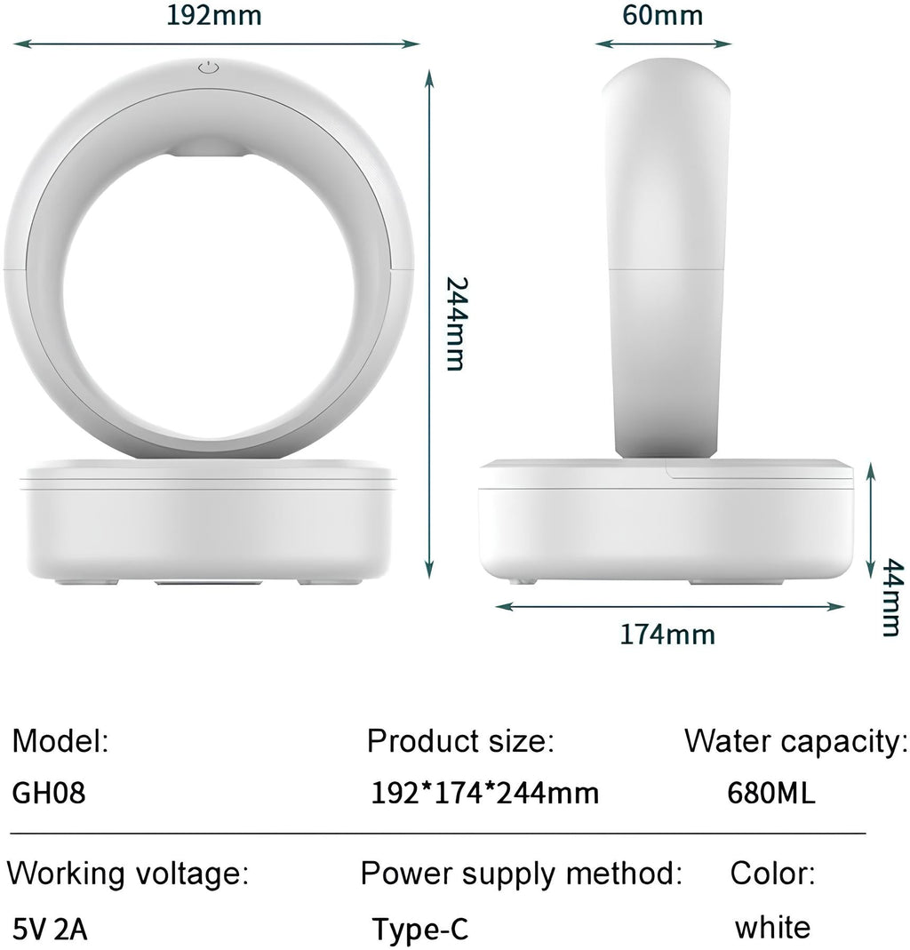Anti-Gravity Humidifier