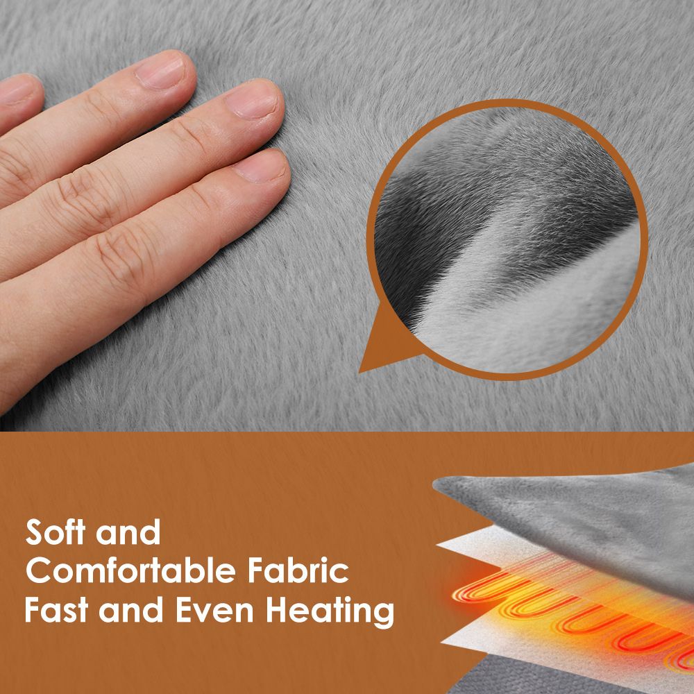 2-In-1 Heated Shawl Blanket