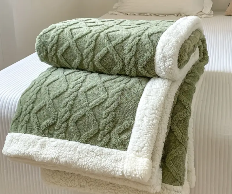 Reversible Throw Blanket
