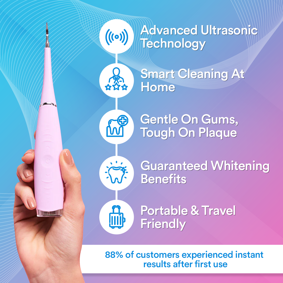 Ultrasonic Tooth Cleaner