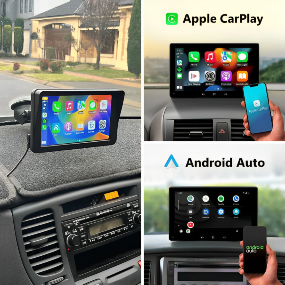 7-Inch Apple CarPlay With FREE Reverse Camera!