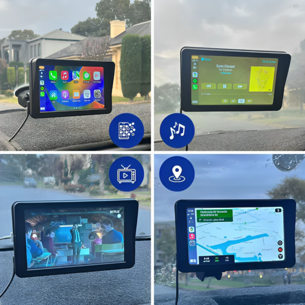 7-Inch Apple CarPlay With FREE Reverse Camera!