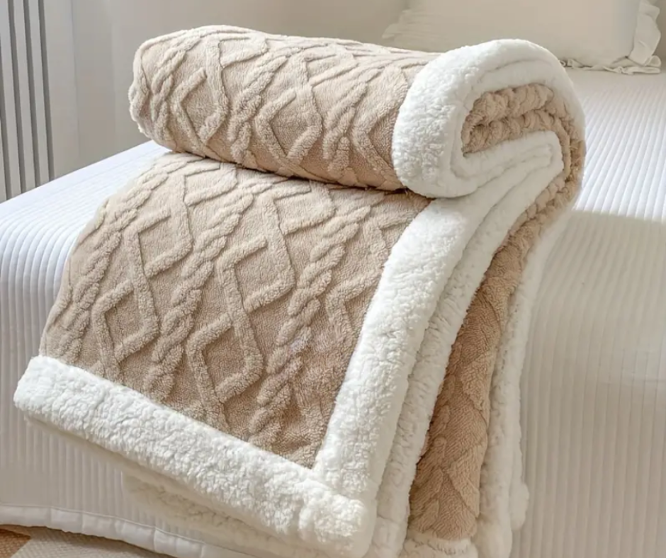 Reversible Throw Blanket