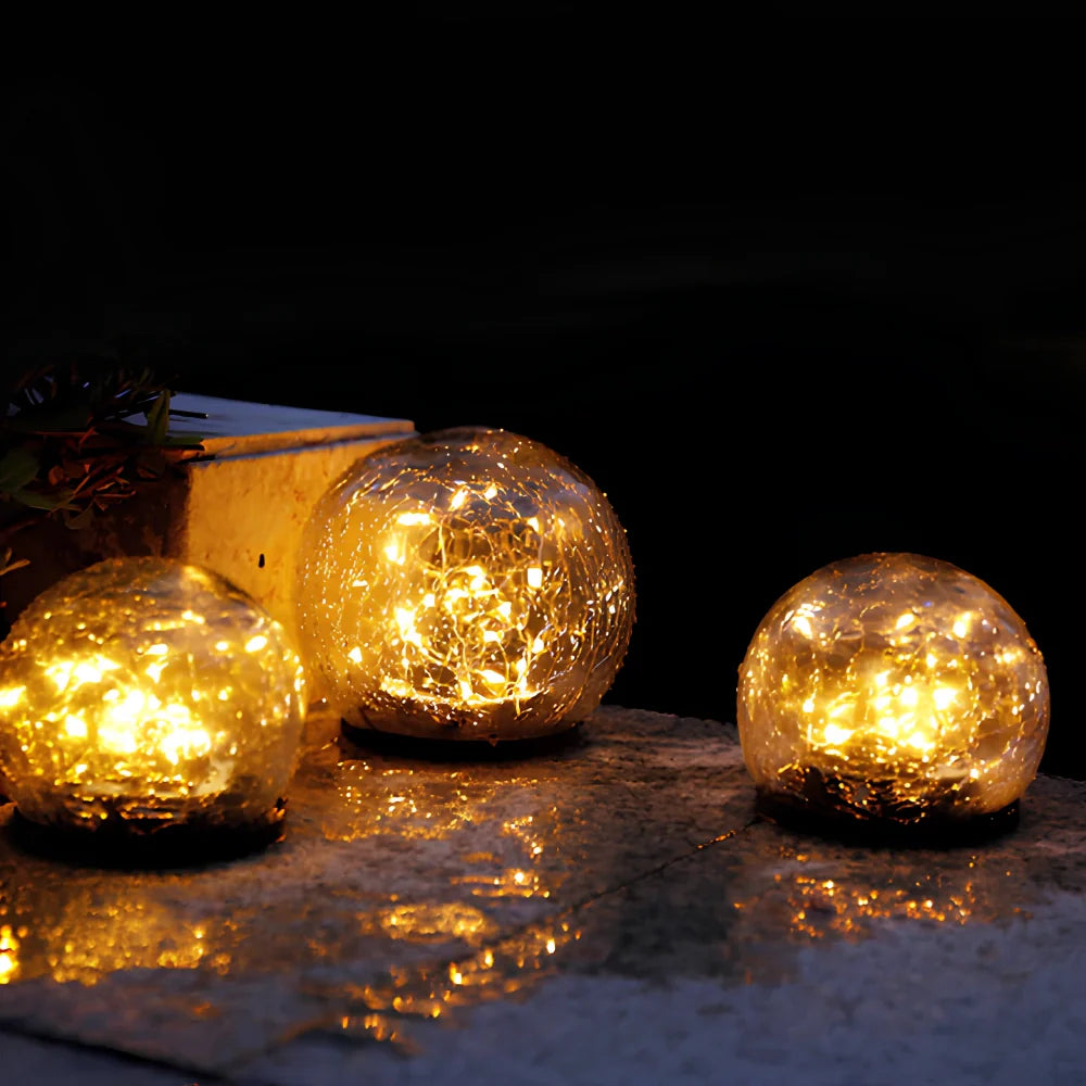 Solar Globe Garden Light