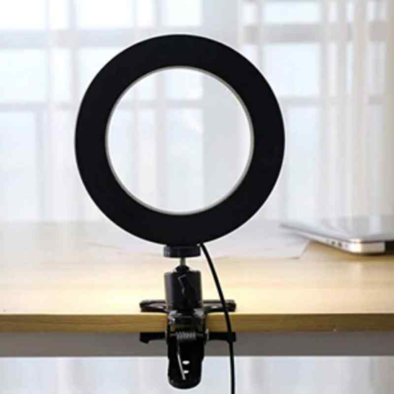 6" Clip-On LED Ring Light