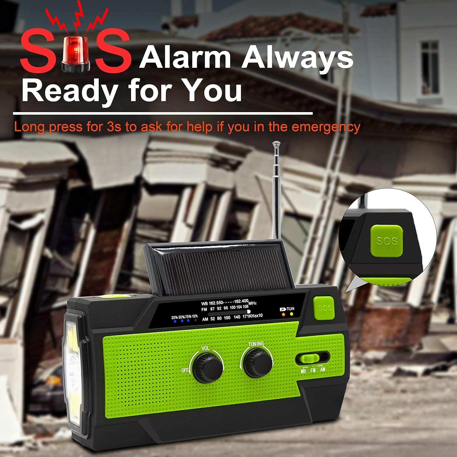 Emergency Solar-Radio