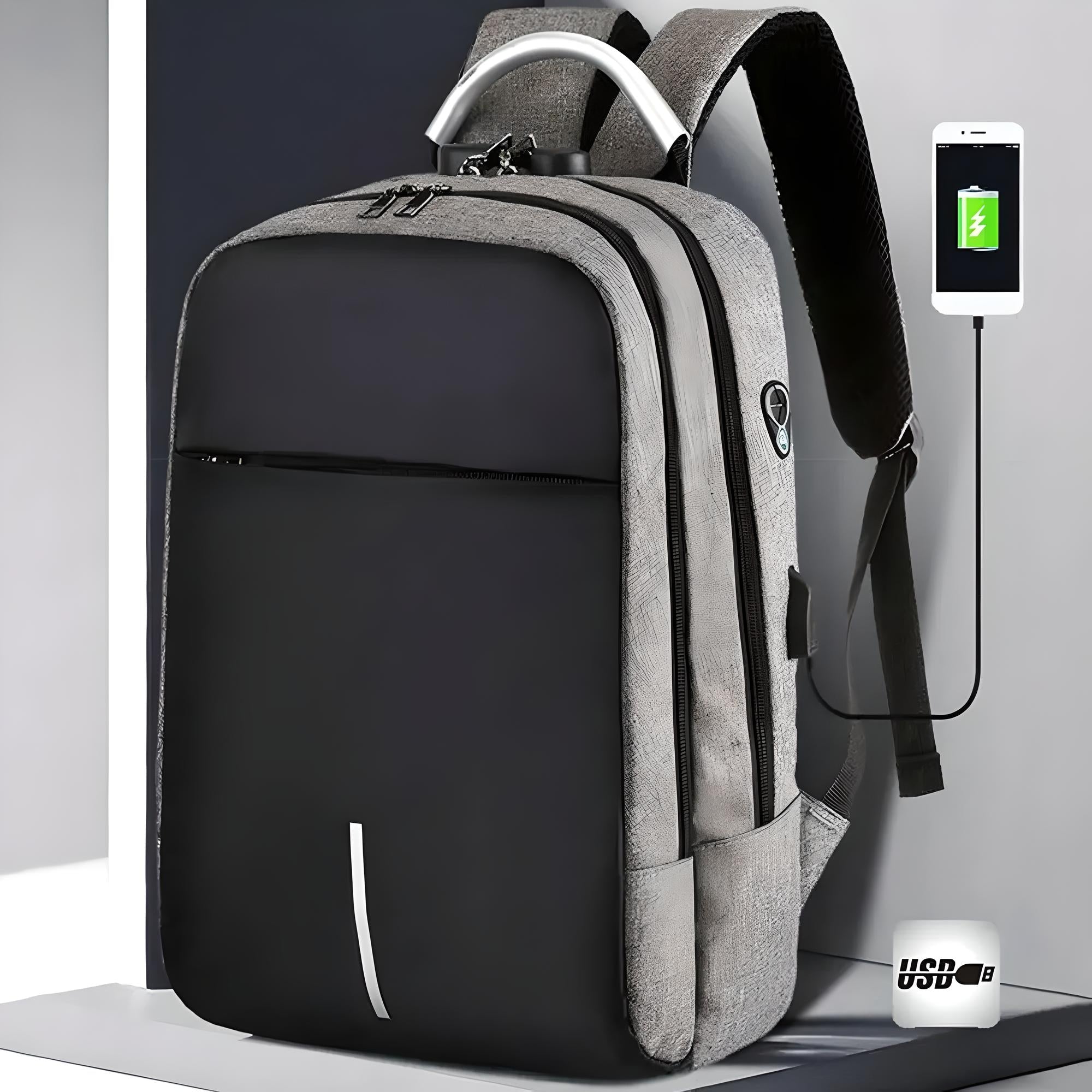 Sleek Anti-Theft Backpack – Simple Mart Home Essentials