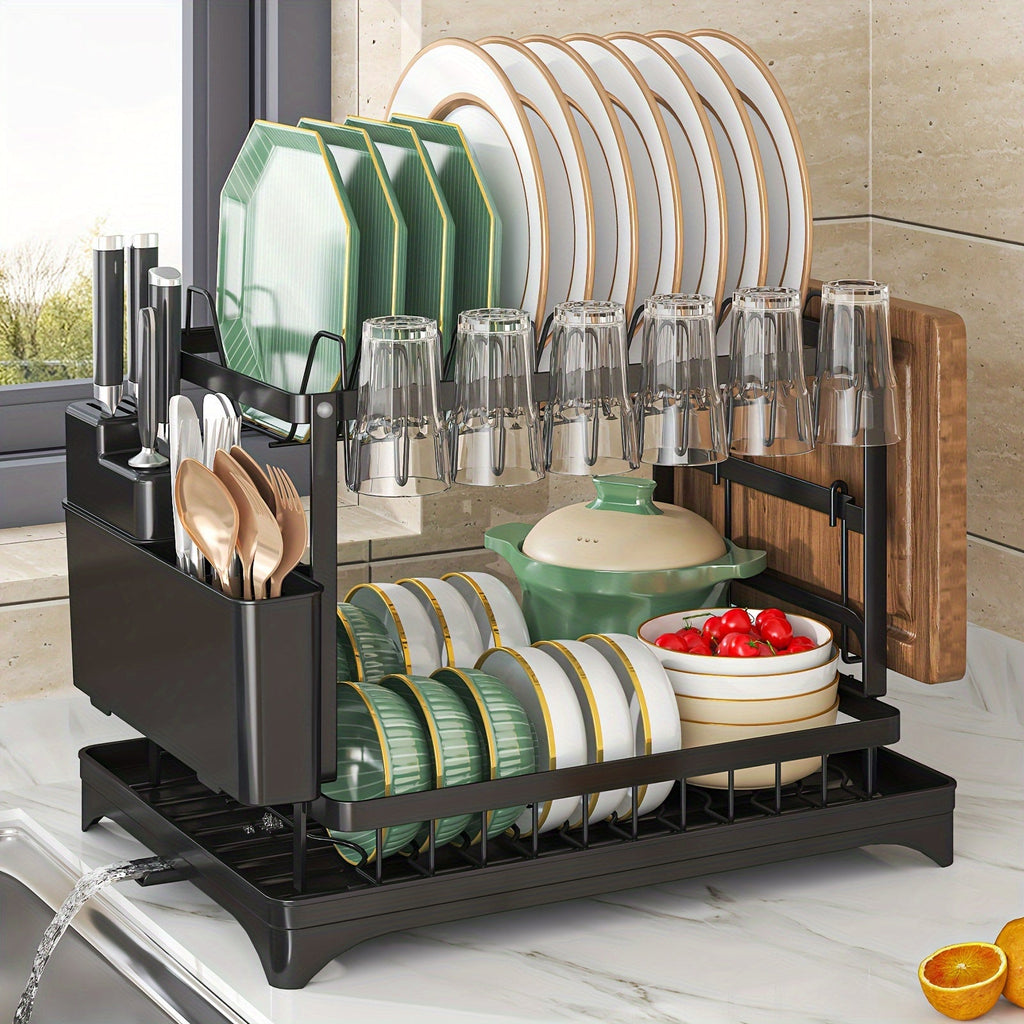 TidyTier Kitchen Dish Rack