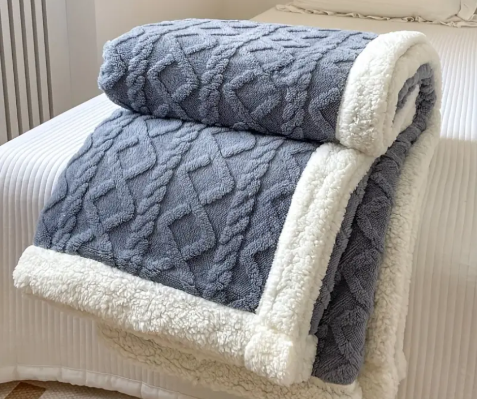 Reversible Throw Blanket
