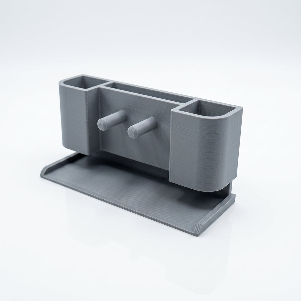 Modular Sink Caddy Sponge & Brush Organizer with Drip Tray