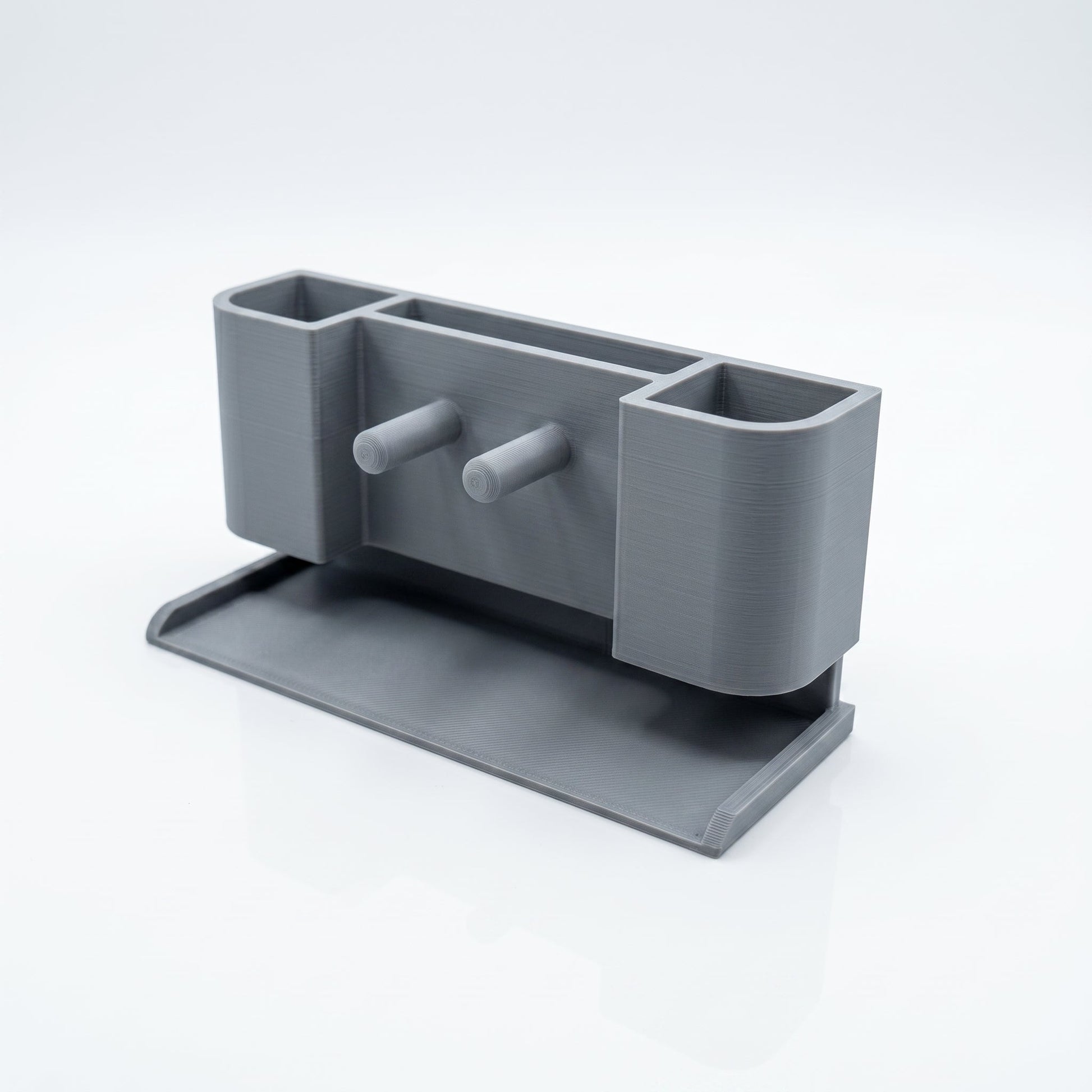 Modular Sink Caddy Sponge & Brush Organizer with Drip Tray