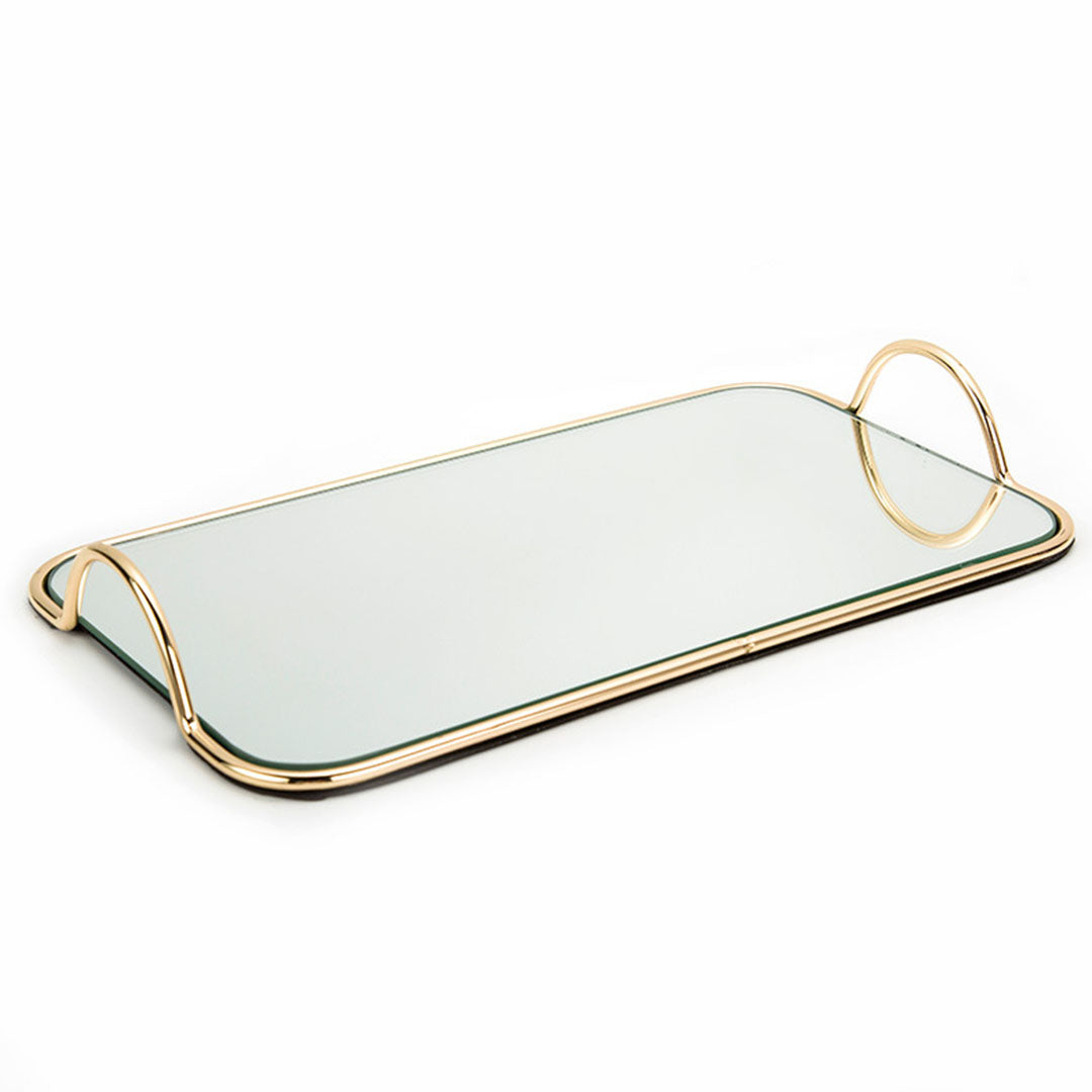 Gold Flat-Lay Vanity Tray