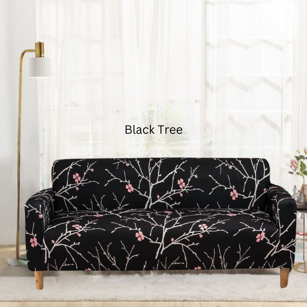 Black Tree Sofa Covers