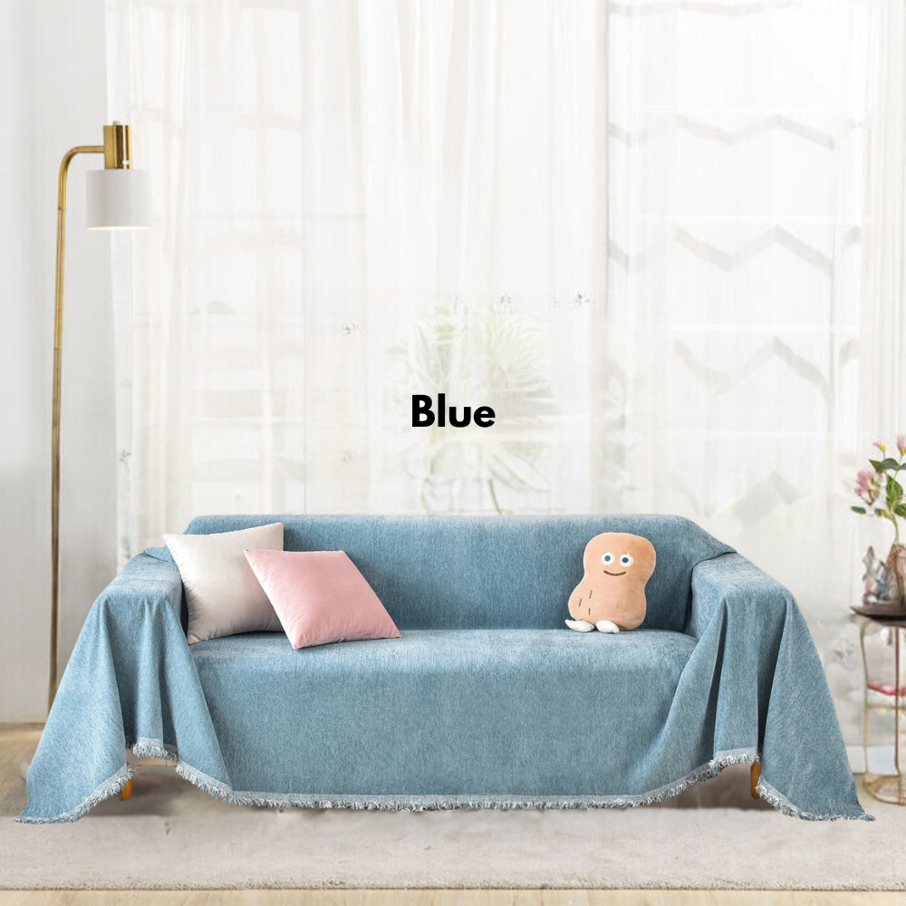 Reversible Sofa Throw Blanket