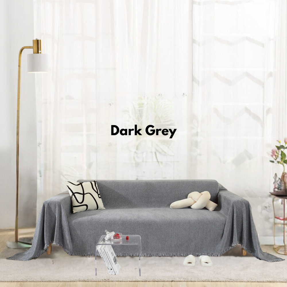 Reversible Sofa Throw Blanket