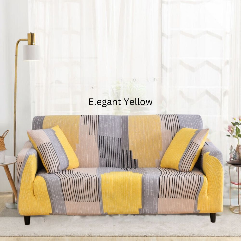 Elegant Yellow Sofa Covers
