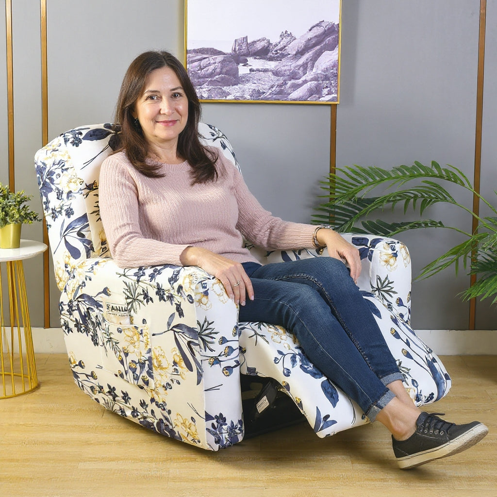 Flower Sea Recliner Covers