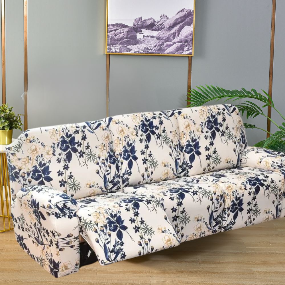 3-Seater Flower Sea Recliner Covers