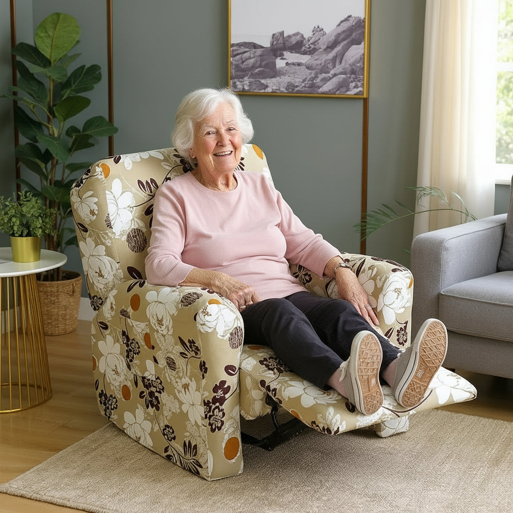 Flowerful Recliner Covers