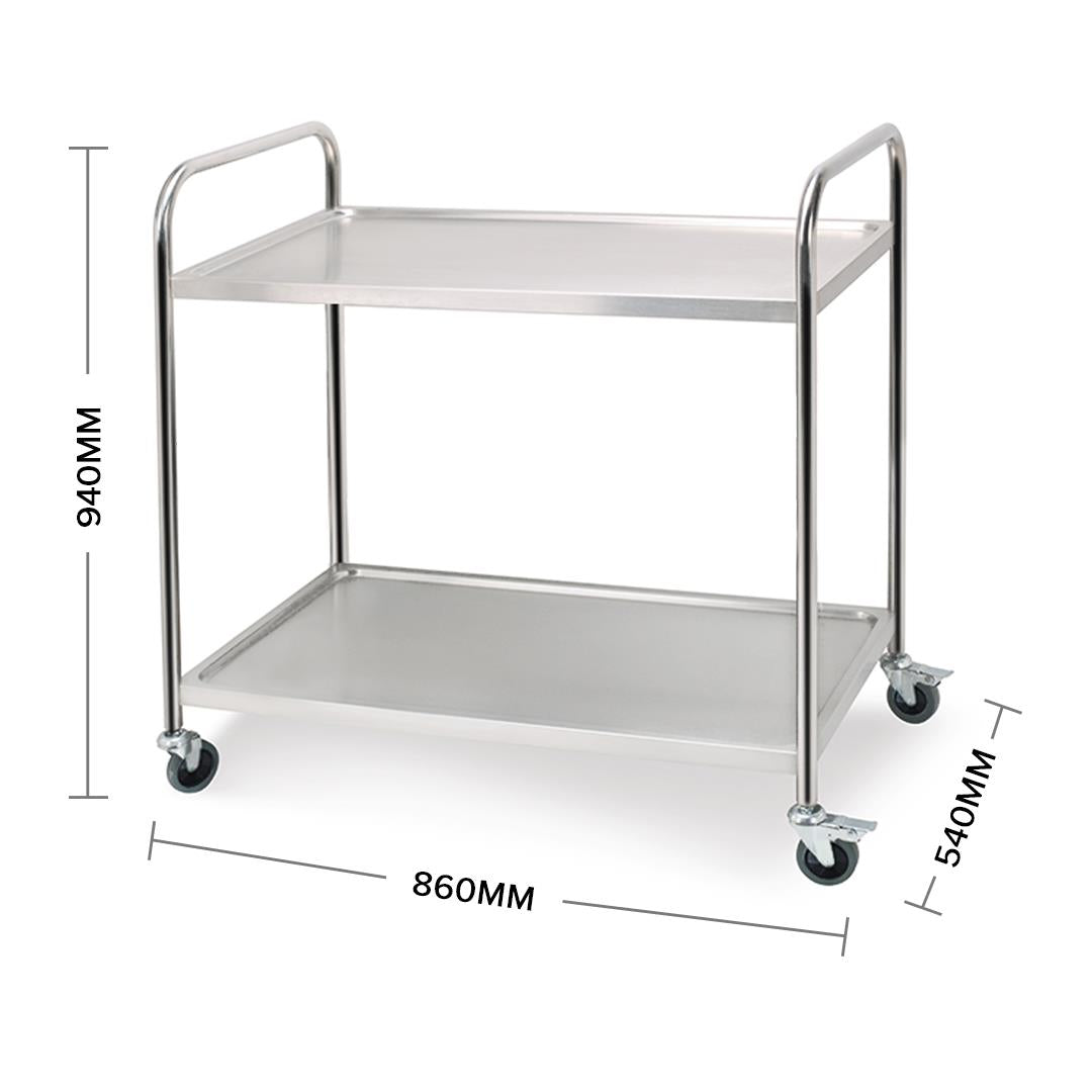 Stainless Steel Kitchen Food Cart