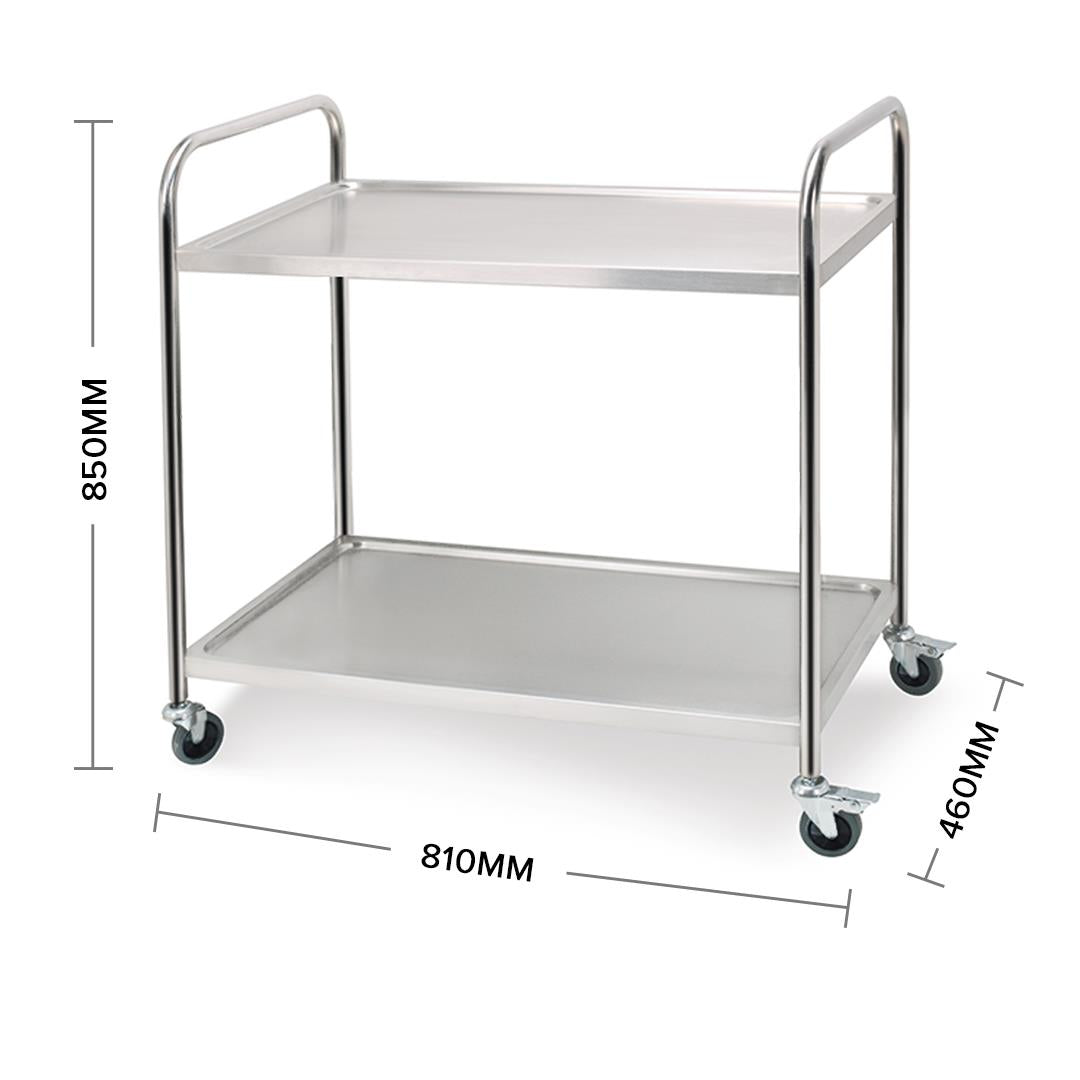 Stainless Steel Kitchen Food Cart