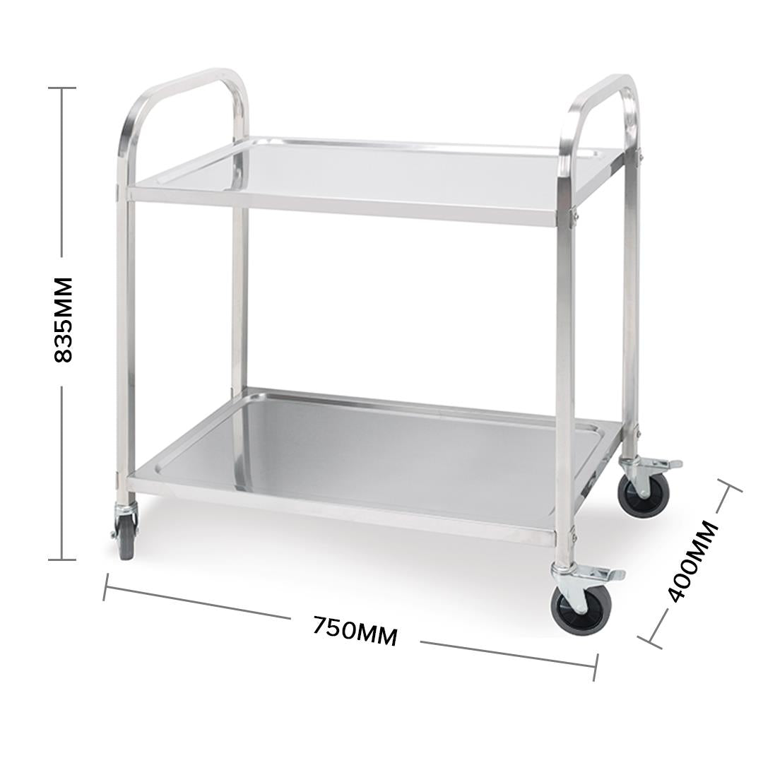 Stainless Steel Kitchen Food Cart