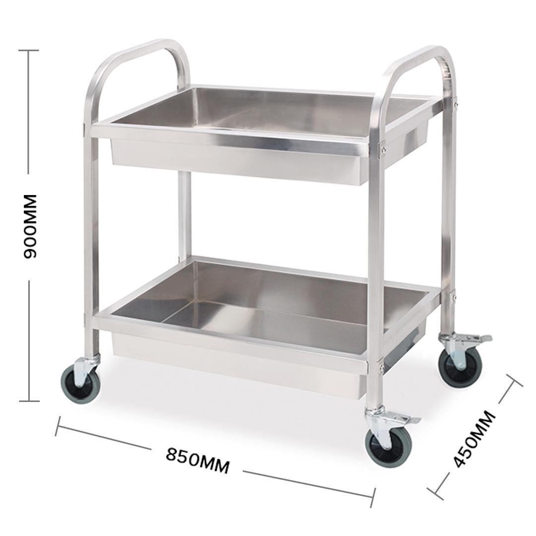 Stainless Steel Food Cart