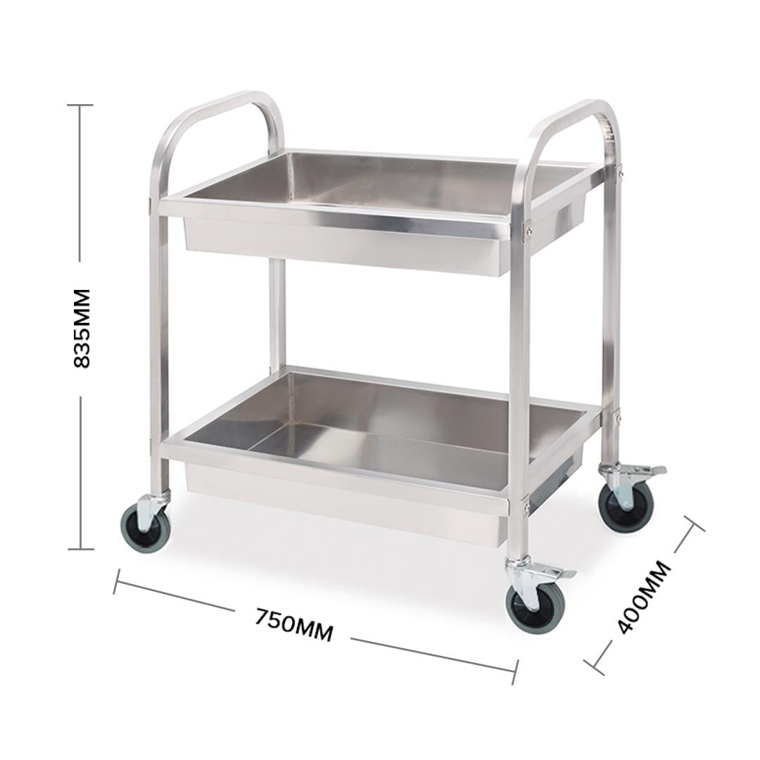 Stainless Steel Food Cart