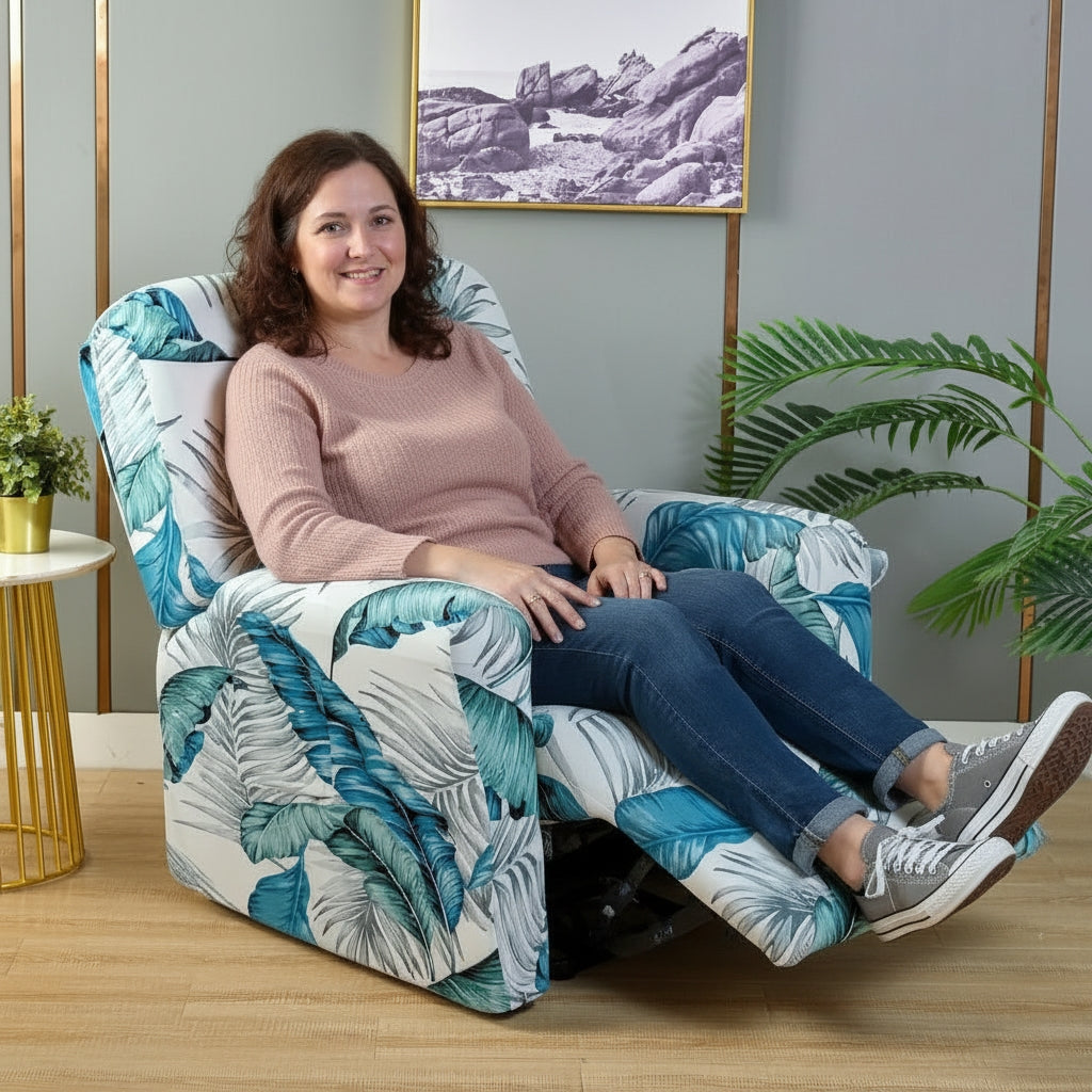 Green Leaf Recliner Covers